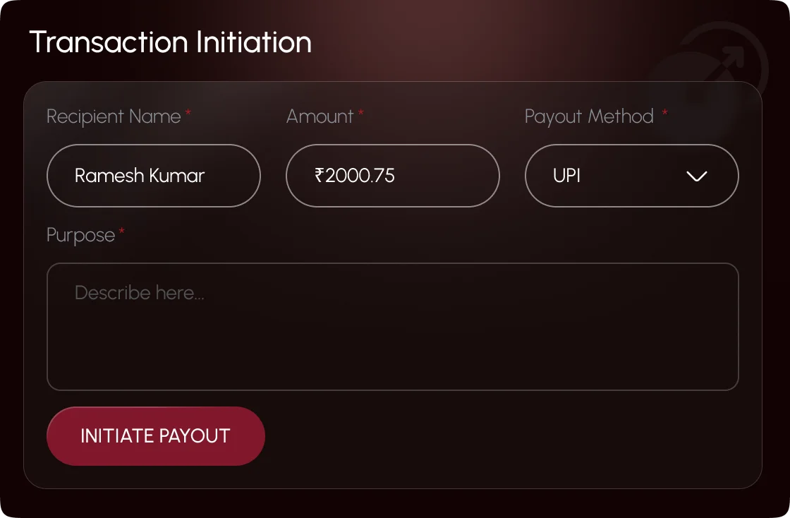 Transaction overview
